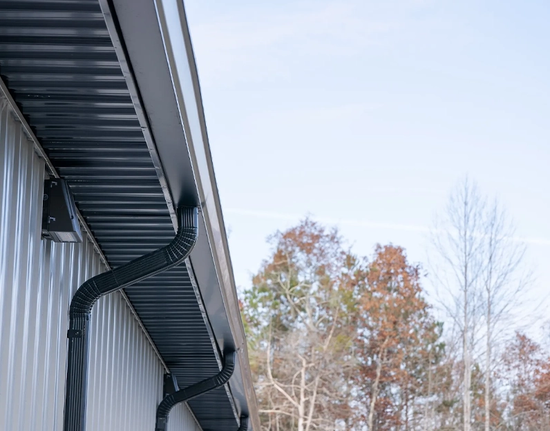 Birmingham Alabama Commercial Gutters installed